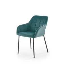 CHAIR K 305, DARK GREEN / BLACK